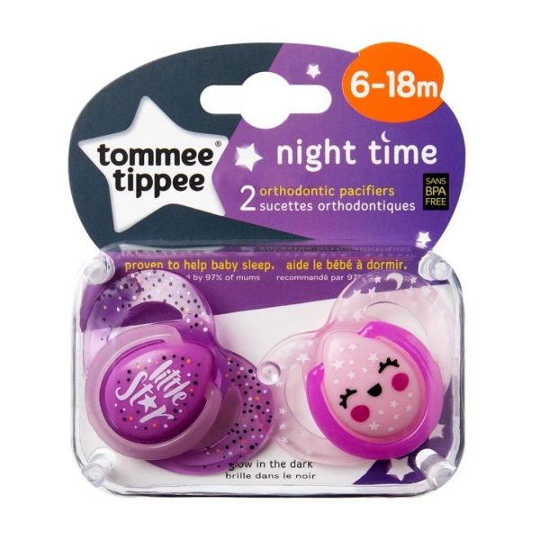 CHUPETE 6-18 NIGHT TIME - TOMMEE TIPPEE