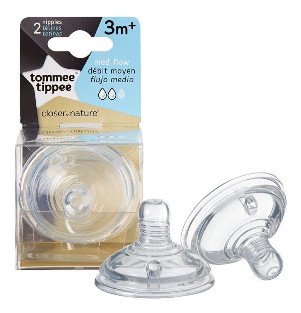 TETINA 3+ FLUJO MEDIO - TOMMEE TIPPEE