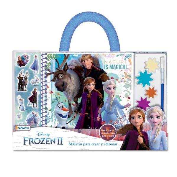 MALETIN PARA COLOREAR FROZEN - TAPIMOVIL