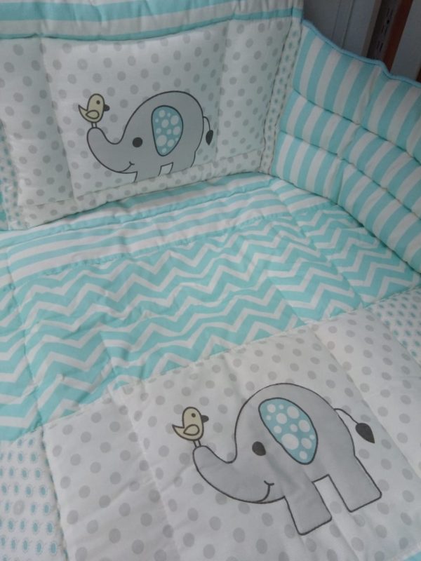 KIT CUNA ELEPHANT AQUA - ANA GIAMMARIA