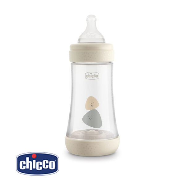 MAMADERA PERFECT 5" 240 ML BLANCA - CHICCO