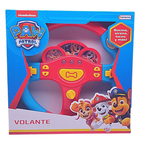 VOLANTE MUSICAL PAW PATROL - TAPIMOVIL