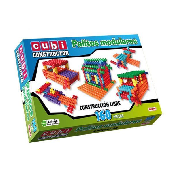 CUBI CONSTRUCTOR PALITOS MODULARES - NUPRO