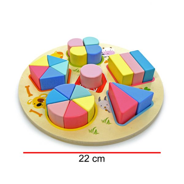 ENCASTRE MADERA TORTA CON FORMAS GEOMETRICAS - DREAMS SPORT - Image 3