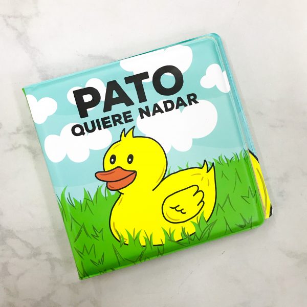 LIBRO DE AGUA PATO QUIERE NADAR - SPLASH