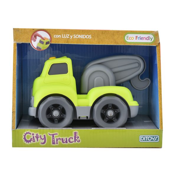 CAMION CITY TRUCK BIO PLASTICO - DITOYS