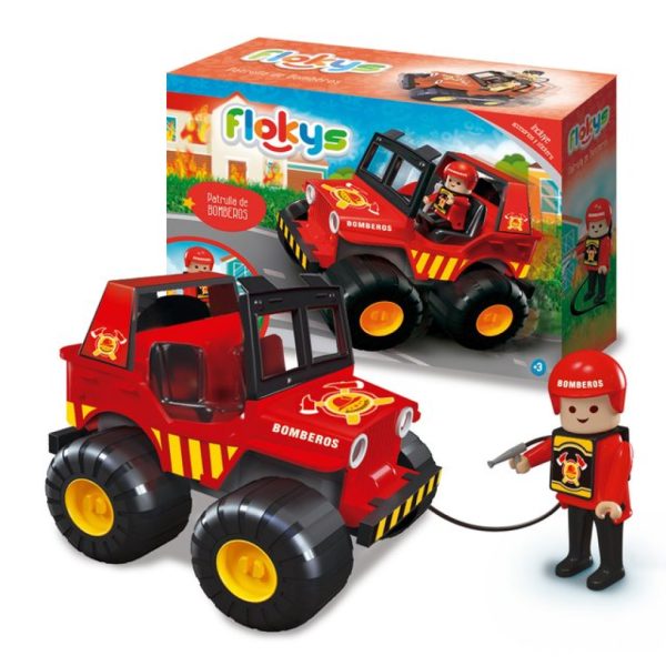 JEEP BOMBERO RESCATE - FLOKYS