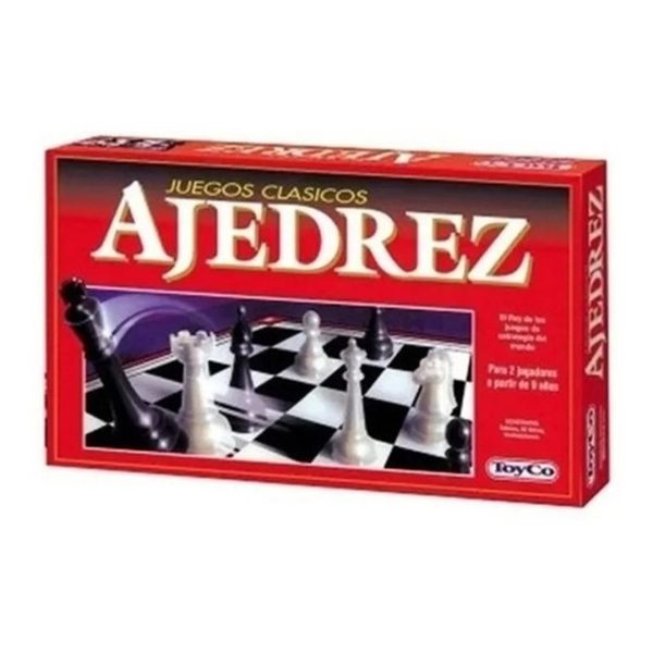 JUEGO DE AJEDREZ LINEA ROJA -TOYCO