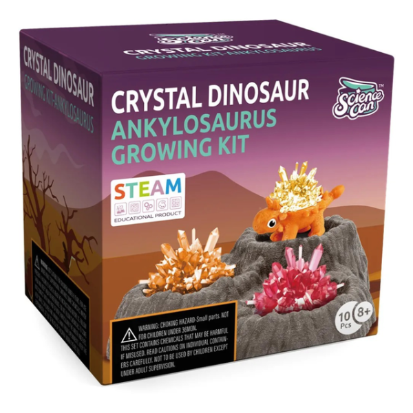 KIT DINOSAURIOS GENERACION DE CRISTALES - SCIENCE CAN