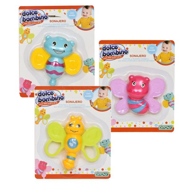 SONAJERO ANIMAL PLASTICO DOLCE BAMBINO -DITOYS