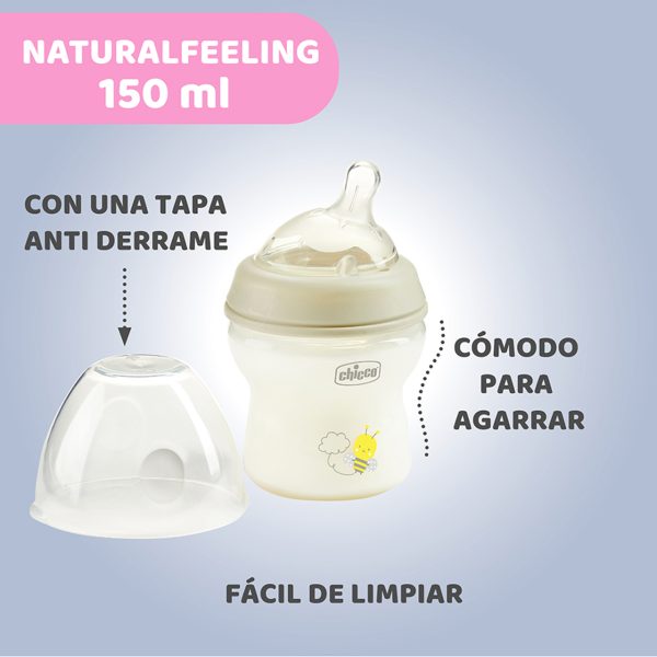 MAMADERA 150 ML NATURAL FEELING - CHICCO - Image 4