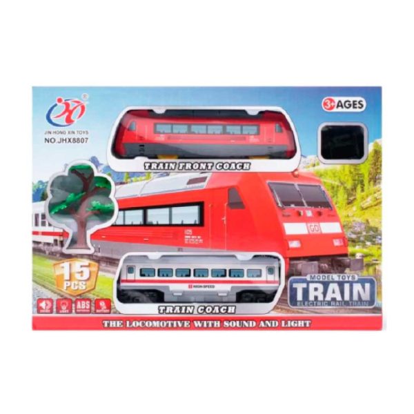 TREN CON VIAS ROJO - BABY CLUB - Image 3