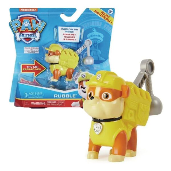 PAW PATROL FIGURA ARTICULADA CON SONIDO - SPIN MASTER