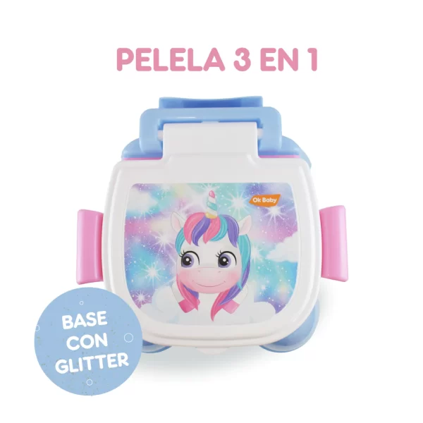 PELELA 3 EN 1 UNICORNIO - OK BABY - Image 5