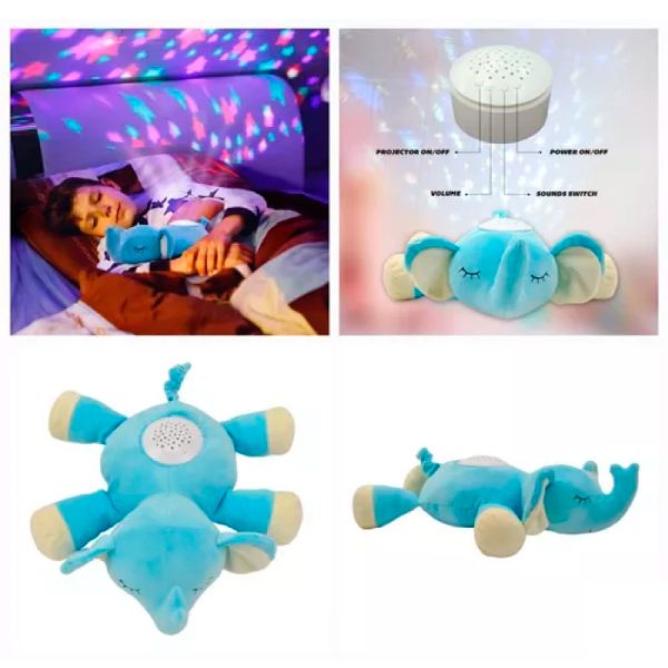 ELEFANTE PROYECTOR DE LUCES Y MUSICA - WOODYTOYS - Image 2