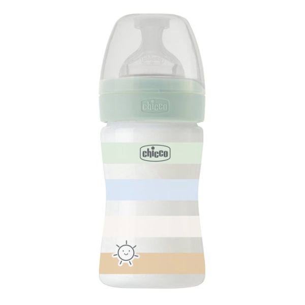 MAMADERA WELLBEING VERDE 150ML. CHICCO