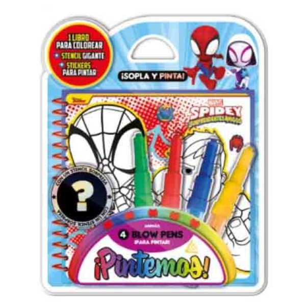 SOPLA Y PINTA BLISTER PINTEMOS SPIDEY - VERTICE