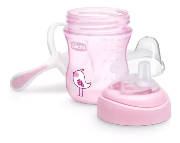 VASO TRANSITION CUP ROSA 4 m+ - CHICCO - Image 2