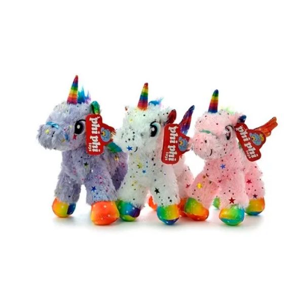 UNICORNIO CON ESTRELLAS 25 CM - PHI PHI TOYS