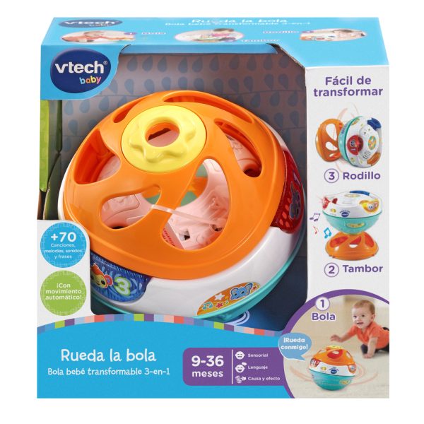 RUEDA LA BOLA INTERACTIVA - VTECH BABY