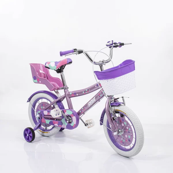 BICICLETA R. 14 LILA - RAINBOW - Image 2