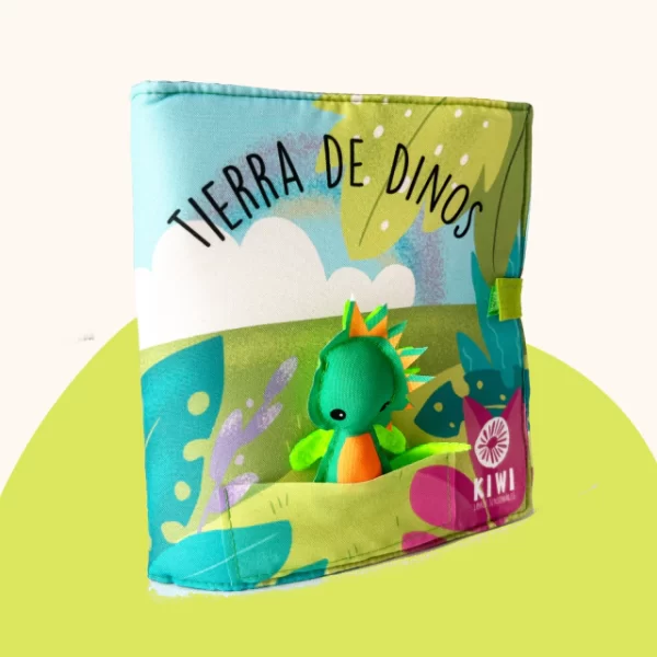 LIBRITO SENSORIAL DINOS - KIWI