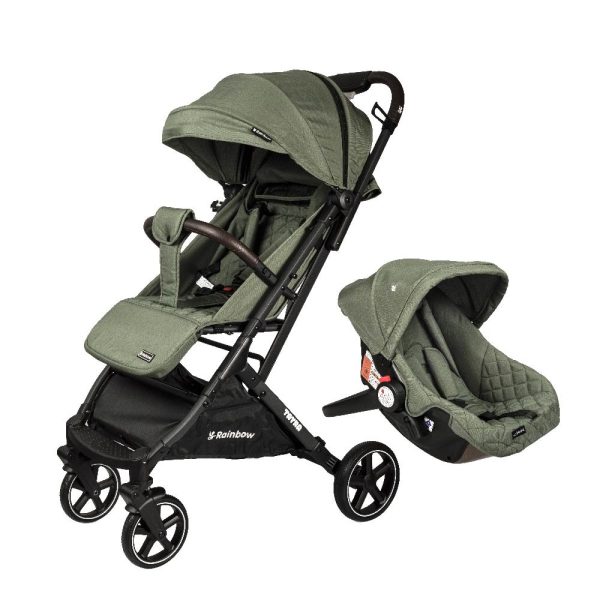 TRAVEL SYSTEM TAYRA CON HUEVITO - RAINBOW