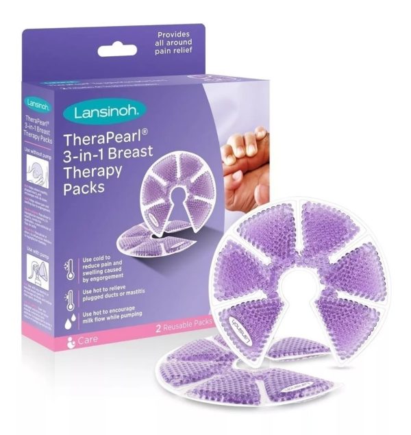 GEL REFRESCANTE PARA EL PECHO 3 EN 1 THERAPEARL - LANSINOH