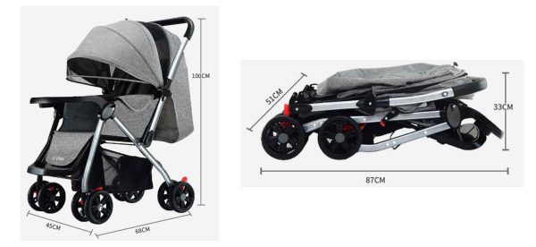 COCHE ULTRA COMPACTO "ZAFIRO" - ODDA BABIES - Image 2