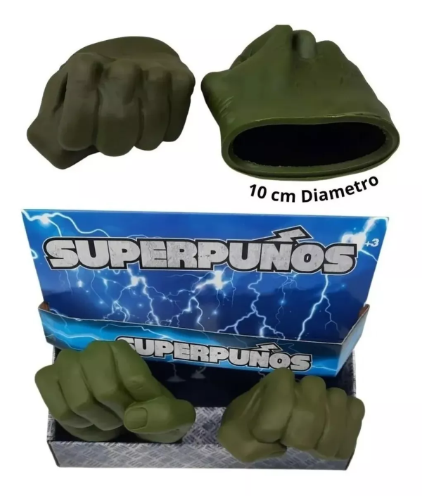 SUPER PUÑO VERDE EN CAJA - FAYDI