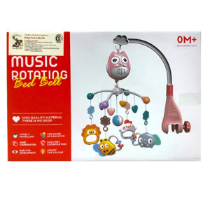 MOVIL MUSICAL BUHO CON LUZ Y SONIDO -TRUCCO