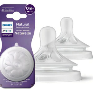 TETINA NATURAL RESPOSE X 2 FLUJO LENTO 0+ - AVENT