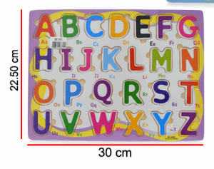ENCASTRE DE MADERA NUMEROS Y LETRAS- DREAMSPORT