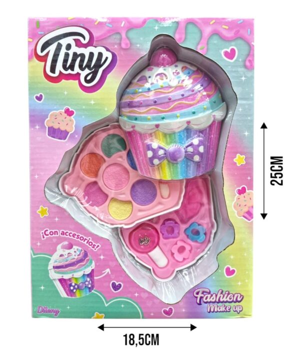 MAQUILLAJE CUPCAKE CAJA - SEBIGUS