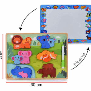 ENCASTRE DE ANIMALES CON PIZARRA- DREAMSPORT