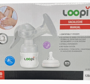 SACALECHE MANUAL CON MAMADERA - LOOPI