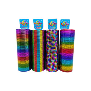 RESORTE EXTENSIBLE MULTICOLOR METALIZADO - ISAKITO