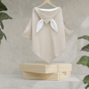 TOALLON CON CAPUCHA SECADO RAPIDO - WISH