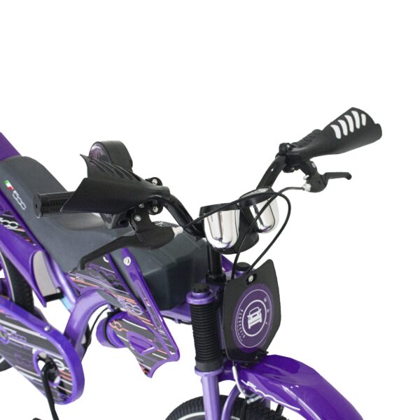 BICICLETA R. 16 MOTO CROSS CON MOTOR - DENCAR - Image 5