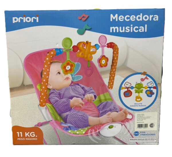 MECEDORA CON JUGUETE MUSICAL- PRIORI