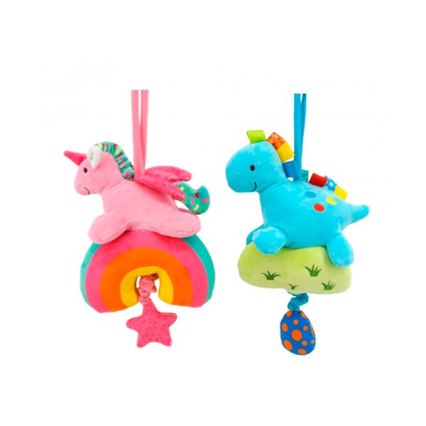 CUNERO MUSICAL DINO  - WOODYTOYS