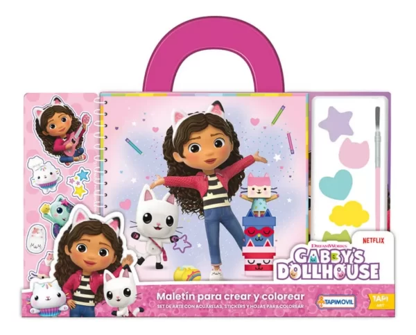 MALETIN DE ACUARELAS LA CASA DE GABY - TAPIMOVIL