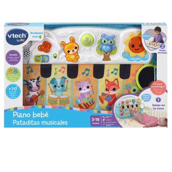 PIANO BEBE PATADITAS MUSICALES - VTECH