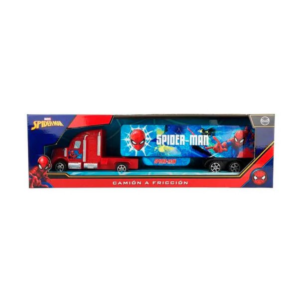 SUPER CAMION A FRICCION SPIDERMAN - SEBIGUS