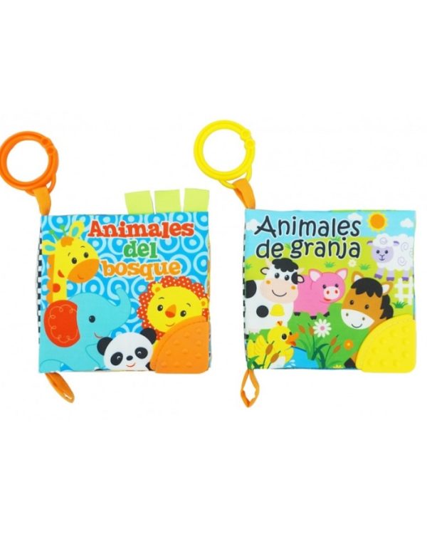 LIBRITO DE TELA ANIMALES - WOODYTOYS