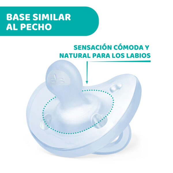 CHUPETE X1 2-6 M SILICONA PHYSIO FORMA SOFT - CHICCO - Image 2