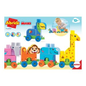 BLOQUES ABRICK MAXI TREN ZOO - ANTEX