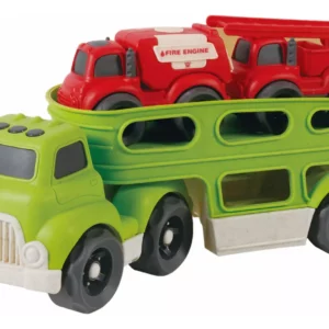 CAMION  BIO PLASTIC TRANSPORTADOR CON 2 CAMIONES - PRIORI