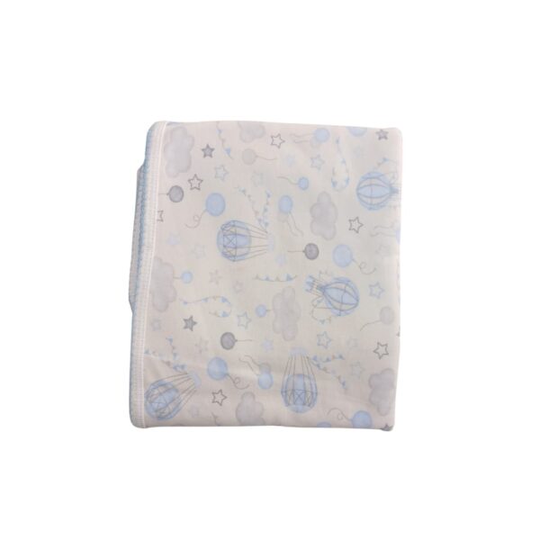 MANTA RECIBIDORA REVERSIBLE  INTERLOCK ESTAMPADA  - ANA GIAMARIA - Image 4