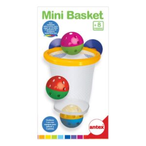 MINI BASKET JUEGO CON PELOTAS Y VENTOSA - ANTEX
